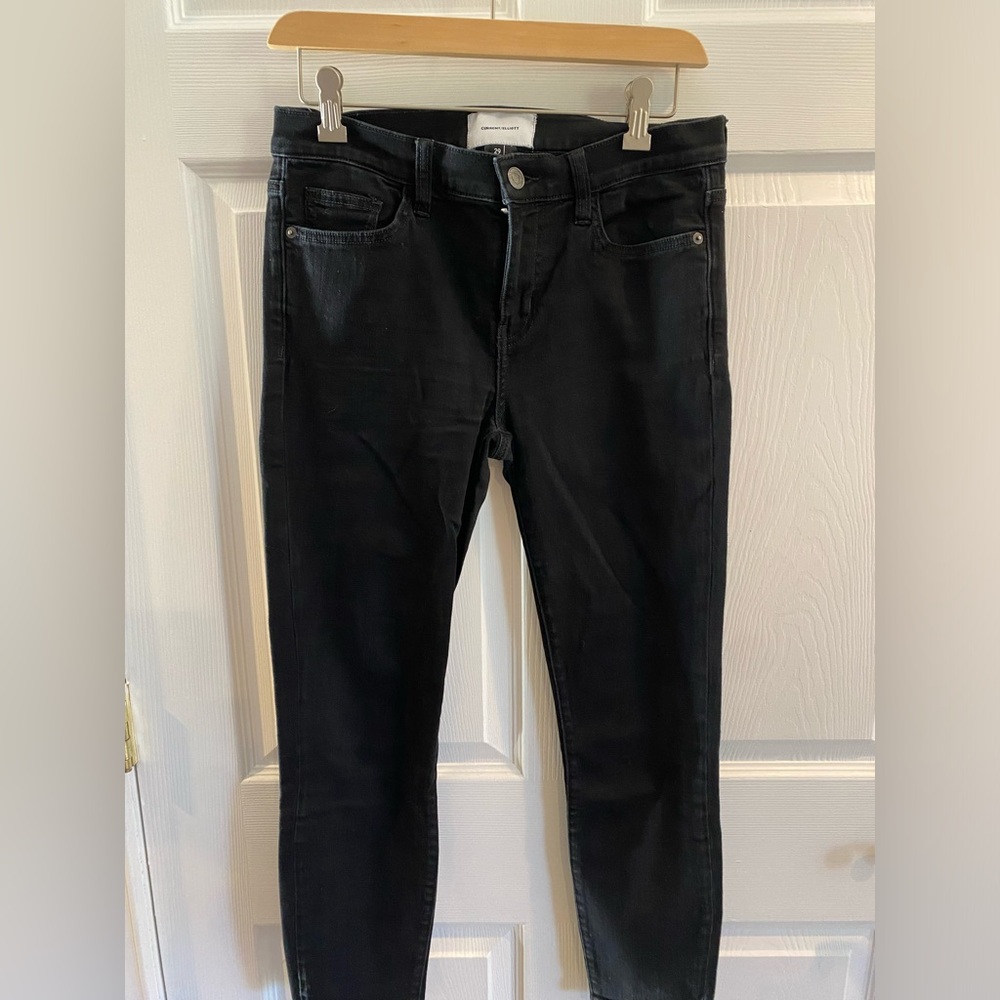 Current/Elliott skinny jeans, black, size 29